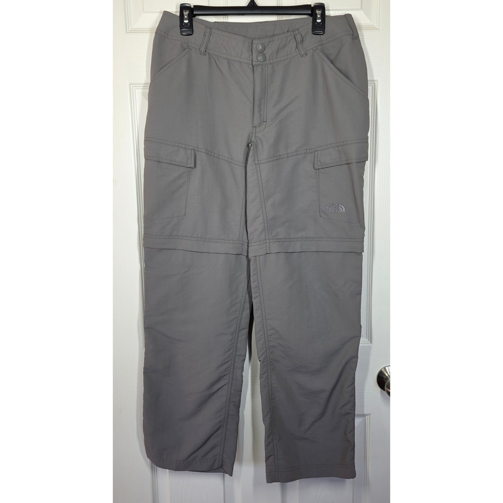 The North Face Women Paramount Convertible Hiking Pants Grey 12 Regular Gorpcore
